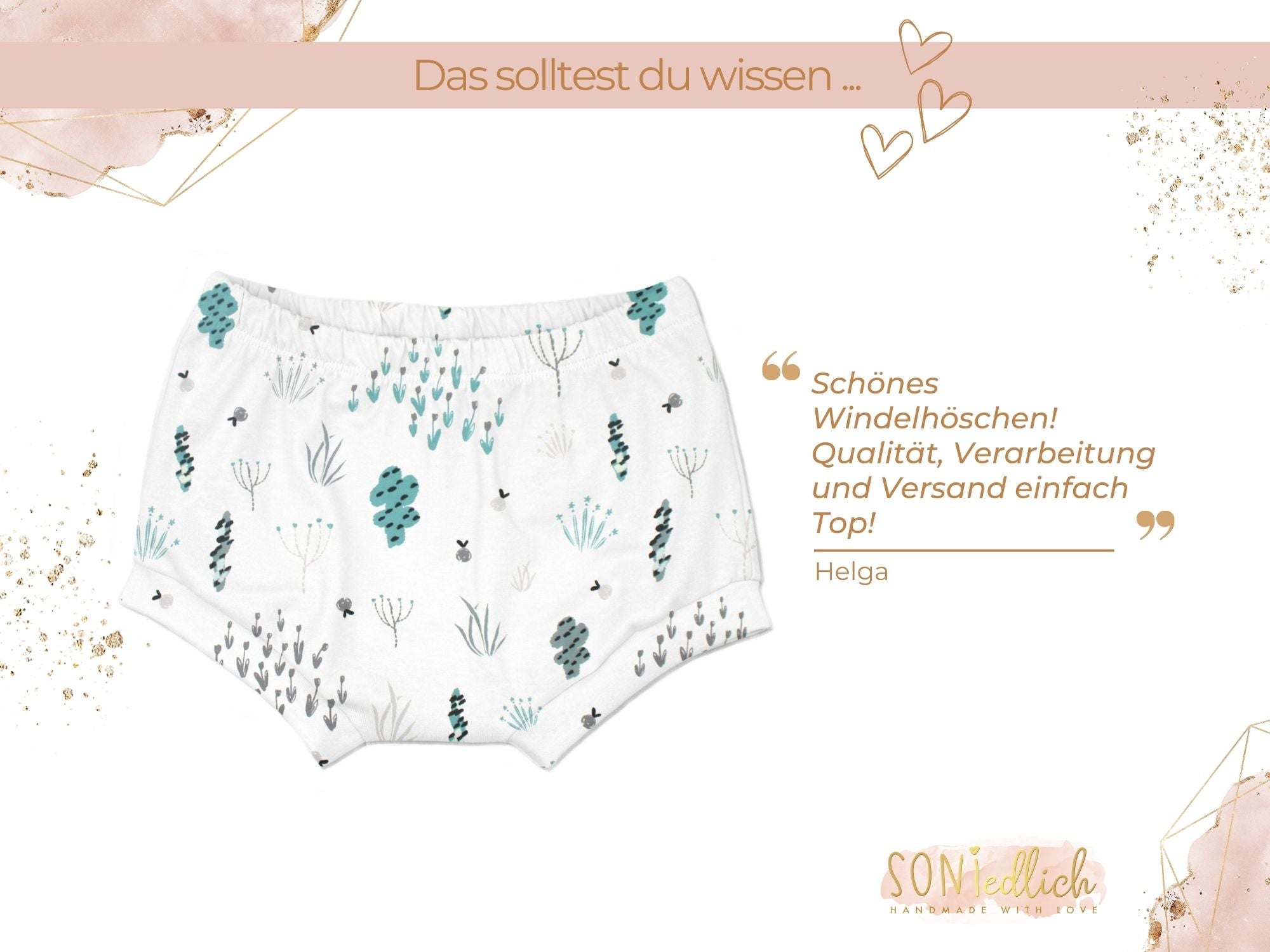 Bummie für Babys und Kinder „bushes“ Bewertung